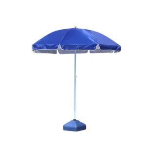 Modern Custom Beach Umbrella with Polyester Material Lightweight Design for Outdoor Use