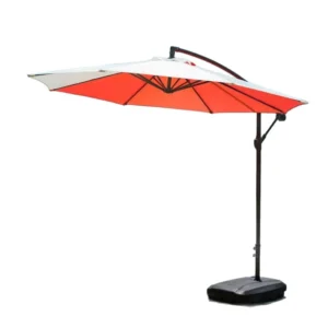 Modern Foldable Patio Restaurant Summer Waterproof Garden Outdoor Customized Straight Manual Umbrella Strong