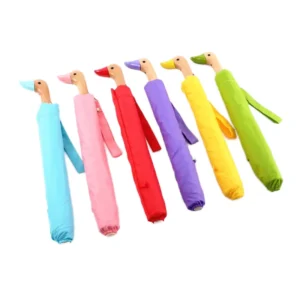 Modern Korean Duck Head Sun and Rain Umbrella Supplied by Factory
