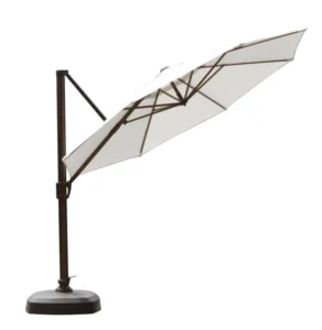 Modern Outdoor 360° Rotating Cantilever Umbrella for Hotels and Courtyards