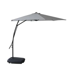 Modern Outdoor Garden Patio Umbrellas Waterproof Polyester Cantilever Parasol with Manual Open Feature on Sale