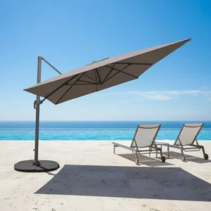 Modern Outdoor Parasols and Umbrellas Manufacturer Polyester Anti-UV Big Roma Patio Umbrellas