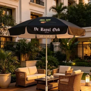 Modern Outdoor UV Garden Umbrella Waterproof Sunshade Parasol Foldable Aluminum Frame Eco-Friendly for Beach