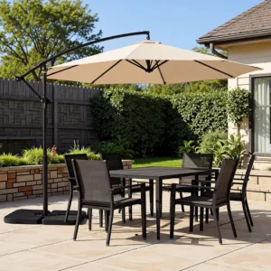 Modern Patio Umbrellas & Bases Large Banana Design Hanging Outdoor Garden Park & Hotel Use Beach Umbrellas