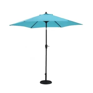 Modern Stainless Steel Outdoor Umbrella for Park & Garden Furniture Patio Use 9ft Anti UV