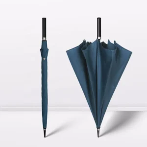 Modern Straight Umbrella Large Stick Golf Rain Gear Custom Logo Waterproof Windproof Car Brand logo Print Promotional