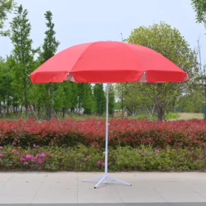 Multi-Color Adjustable Clamp Folding Beach Umbrella Outdoor Sunshade