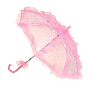 Multicolor Lace Wedding Umbrella Luxury Performance Props With Custom Logo Manual Control For Adults Wedding Supplies