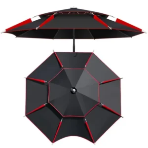 NEW OEM Folding Fishing Umbrella Rainproof Sun Protection AntiUV Wind resistant Thickened Adjustable Outdoor Large Fish Umbrella