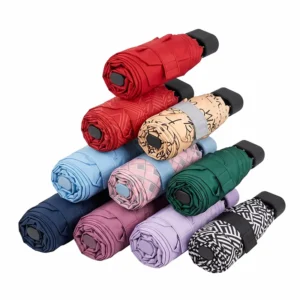 New Arrival Double Layer Compact Mini Umbrella for Rainy Day Promotional High Quality for Hiking
