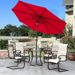 New Customized Outdoor Garden Sun Folding Beach Advertising Market Umbrella