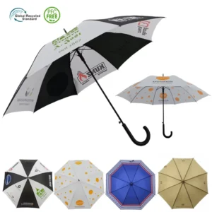 New Design Customize High Quality 23 Inch Promotional Advertising Straight Umbrella Logo Print Business Gifts