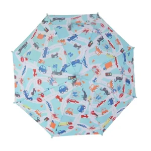 New Hot Selling Custom Automatic Modern Small UV Resistant 8 Rib 3 Fold Umbrellas with Logo for Kids Outdoor Use