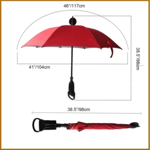 New Products High Quality Spectator Umbrella Walking Stick Seat Cane Terrace Umbrella Base