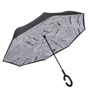 New Style Inverted Umbrella Smart Reverse Upside Down Inverted Umbrella Double Layer