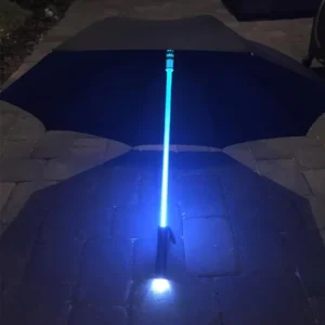 New Trend Blade Runner Light Led Flash Lightsaber Clear Transparent Umbrellas With Led Lights