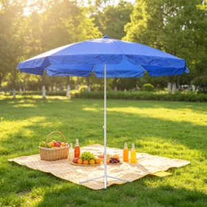 Night Market Stall Umbrella with Thickened Ribs, Oxford Fabric, Waterproof Windproof UV Protection