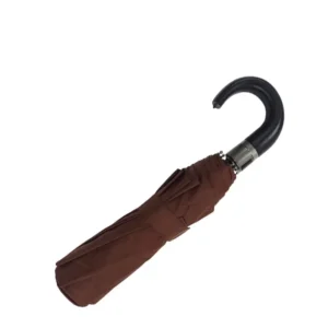 Nylon Double-Layer Waterproof Automatic Open Sun Rain Travel Folding Umbrella with Logo