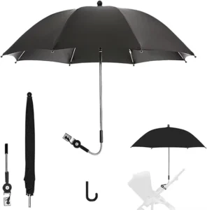 OB-K1227R Baby Stroller Umbrella with Universal Clamp