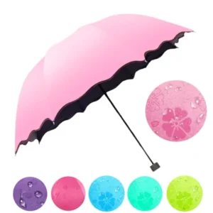 OEM Changing Umbrella Promotional Purple Magic Print Umbrella for Car