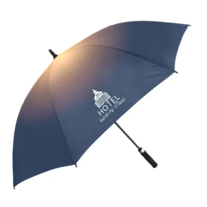 OEM Custom Design Single-Layer Waterproof Hotel Golf Umbrella