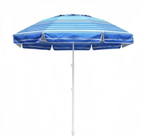 OEM Custom Logo Center Pole Parasol Waterproof Outdoor Sunshade Beach Umbrella for Patio Beach Furniture
