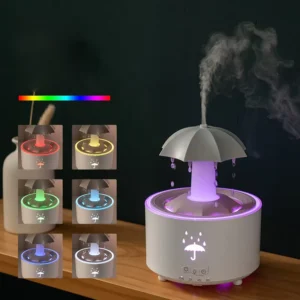OEM Custom Unique Umbrella Raindrop Aroma Diffuser Desktop Relax Air Humidifier Household Yoga Scent Essential Oil Air Diffuser