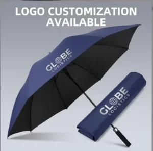 OEM Custom Windproof UV Protection Large Straight Golf Umbrella for Team Building and Corporate Activities