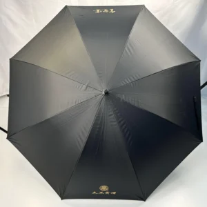 OEM Extra Large Golf Umbrella Custom Logo UV Protection Windproof Folding Straight Umbrella