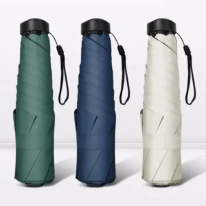 OEM Manufacturer’s Anti UV Rainproof Steel Fiberglass 97cm Diameter Outdoor Travel Protective Sunny Umbrella