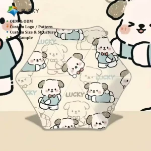 OEM ODM Custom Printed Folding Umbrella Cute Cartoon Animal Full Print Custom Logo Pattern Outdoor Rain Sun Umbrella
