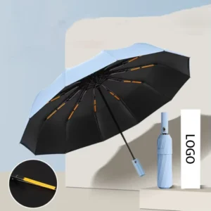 OEM UV Protection Umbrella Gift Box Double-Rib Strong Windproof Custom Umbrella with Logo Auto-Open
