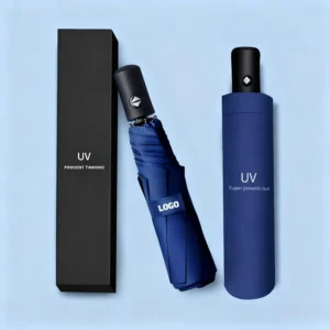OEM UV Umbrella Gift Box Manual Open or Full Automatic 8K Custom Umbrella with Logo