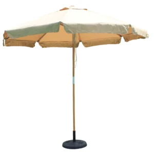Outdoor Aluminium Central Pole Beach Patio Umbrella Waterproof Sunproof