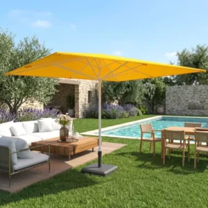 Outdoor Aluminum Umbrella 4m for Hotel and Villa Use with Custom Logo