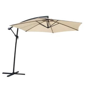 Outdoor Banana-Shaped Hanging Parasol
