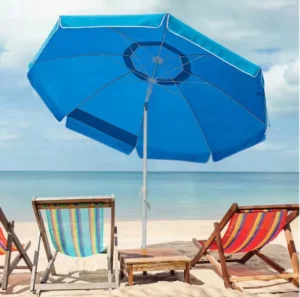 Outdoor Beach Patio Sun Umbrella Sunshade Custom Printed Parasol