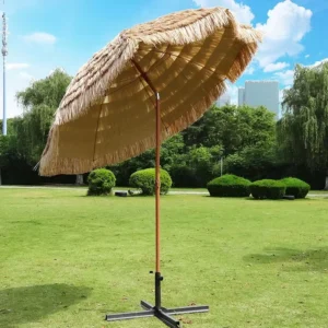 Outdoor Beach Sunshade Foldable Commercial Stall Umbrella for Gym Use