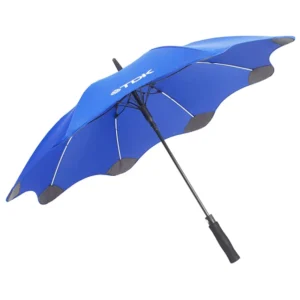 Outdoor Blunt Golf Umbrella with Straight Tips and Round-Corner Design