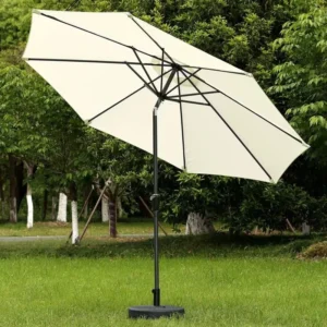 Outdoor Courtyard Villa Balcony Center Pole Parasol Umbrella