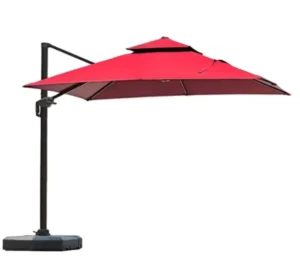 Outdoor Decorative Beach Patio Umbrella Remote Control with Logo and Bases