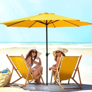 Outdoor Parasol Big Size Patio Umbrella with Centre Pole for Garden and Restaurant