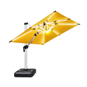 Outdoor Parasol Factory Solar Power Light