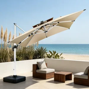Outdoor Patio Market Garden Umbrella for Dining Areas