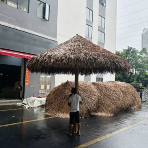 Outdoor Patio Umbrella Beach Thatch Tiki Hawaii Sun Shade Parasol for Swimming Pool