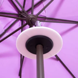 Outdoor Portable Picnic LED Magnetic Attraction Tent Lights White Camping Lamp for Garden Patio Umbrella