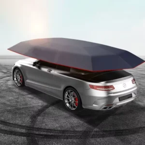 Outdoor Portable Semi-automatic 4.8M Waterproof UV Protection Car Roof Umbrella Sunshade for Universal Cars (Business/Luxury)
