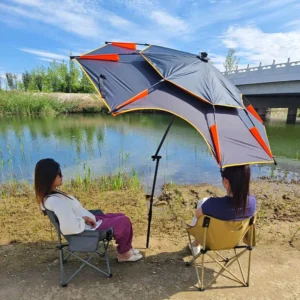 Outdoor Sun Protection Windproof Large Fishing Umbrella