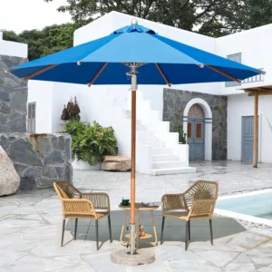 Outdoor Umbrella Garden Parasol Patio Garden Table and Chairs and Umbrella Big Size Free logo Umbrella Oem Sun Parasols Pool