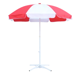 Outdoor Waterproof Striped Beach Parasol Umbrella